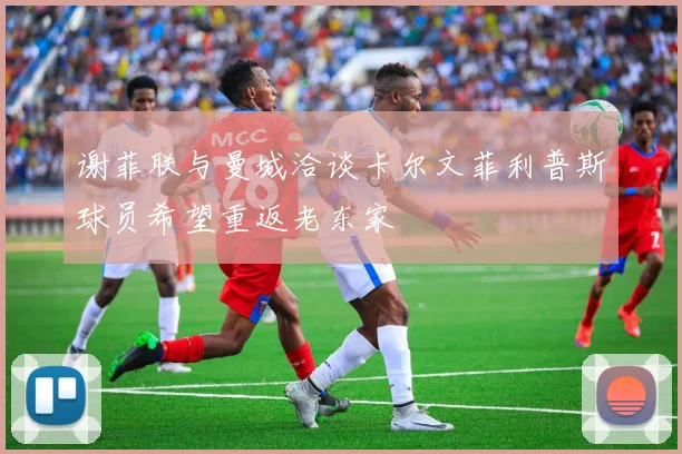 谢菲联与曼城洽谈卡尔文菲利普斯球员希望重返老东家