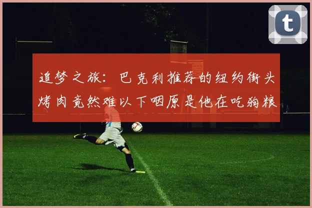 追梦之旅：巴克利推荐的纽约街头烤肉竟然难以下咽原是他在吃狗粮